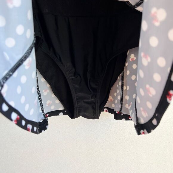 Disney Swimsuit Dress Minnie Mouse Icons Polka-Dot Print Size Small Missing Bow - Picture 11 of 15